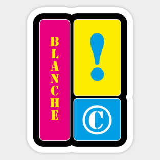 My name is Blanche Sticker